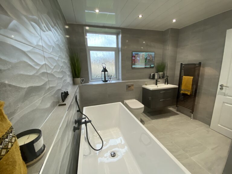 Can a plumber design a bathroom